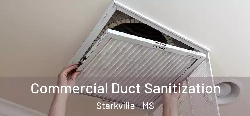 Commercial Duct Sanitization Starkville - MS