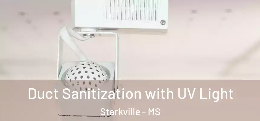 Duct Sanitization with UV Light Starkville - MS